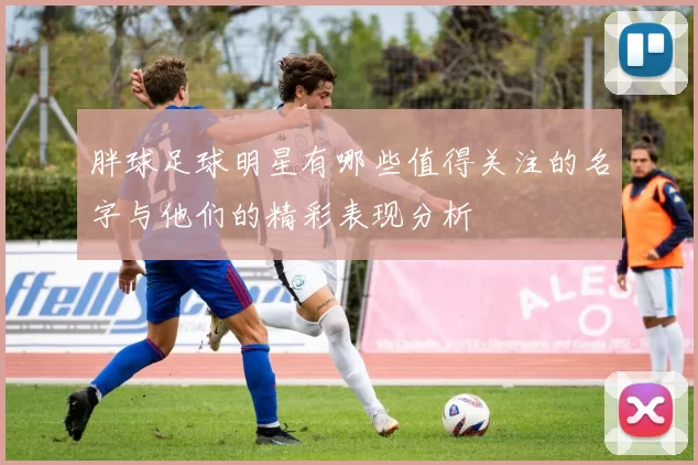 胖球足球明星有哪些值得关注的名字与他们的精彩表现分析