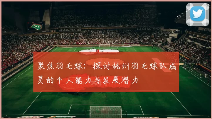 聚焦羽毛球：探讨杭州羽毛球队成员的个人能力与发展潜力